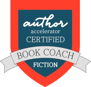 Author Accelerator Certification Badge for Book Coach Fiction